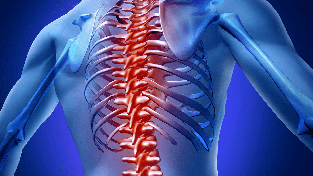 Osteocondrose da columna torácica