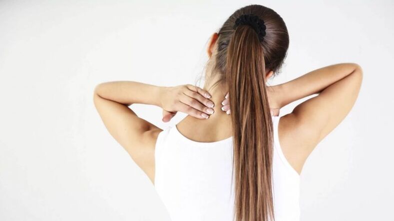 Dor de pescozo por osteocondrose